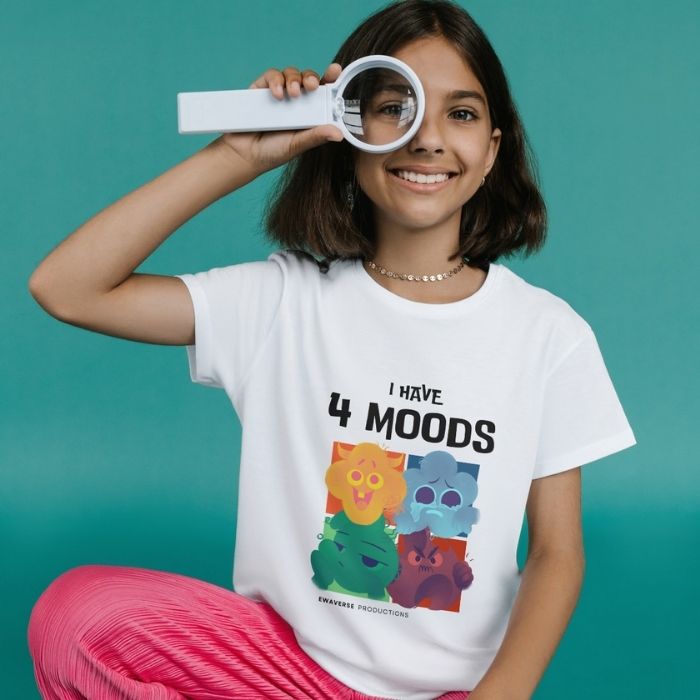 Tricou Personalizat „4 Moods" - Atelier Magic