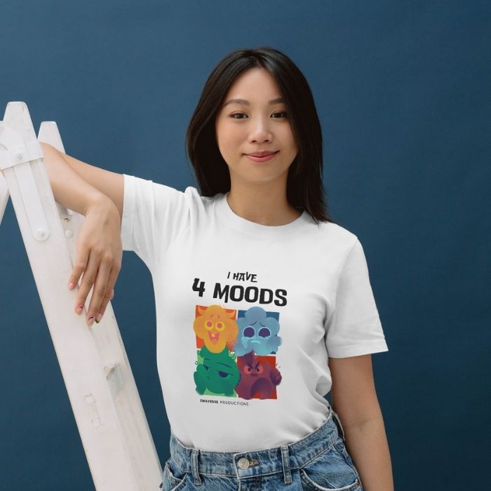 Tricou Personalizat „4 Moods" - Atelier Magic