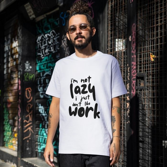 Tricou Personalizat „Don`t Like Work" - Atelier Magic