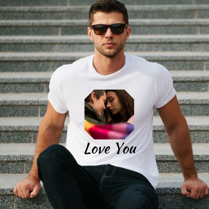 Tricou Personalizabil cu Poză și Mesaj