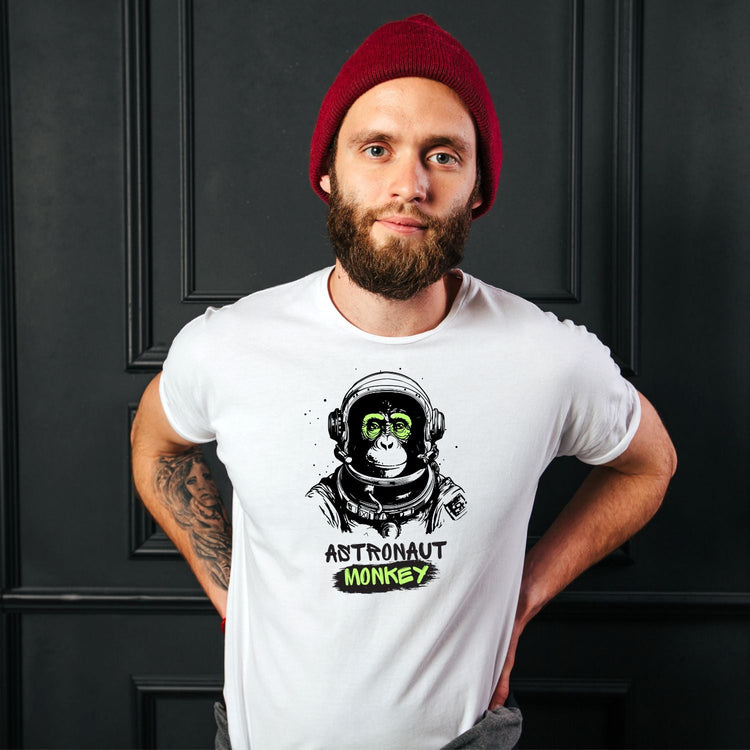 Tricou "astronaut monkey" - Cadouri Personalizate