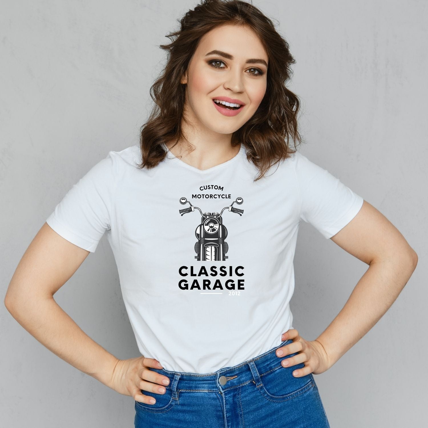 Tricou "classic garage" - Cadouri Personalizate