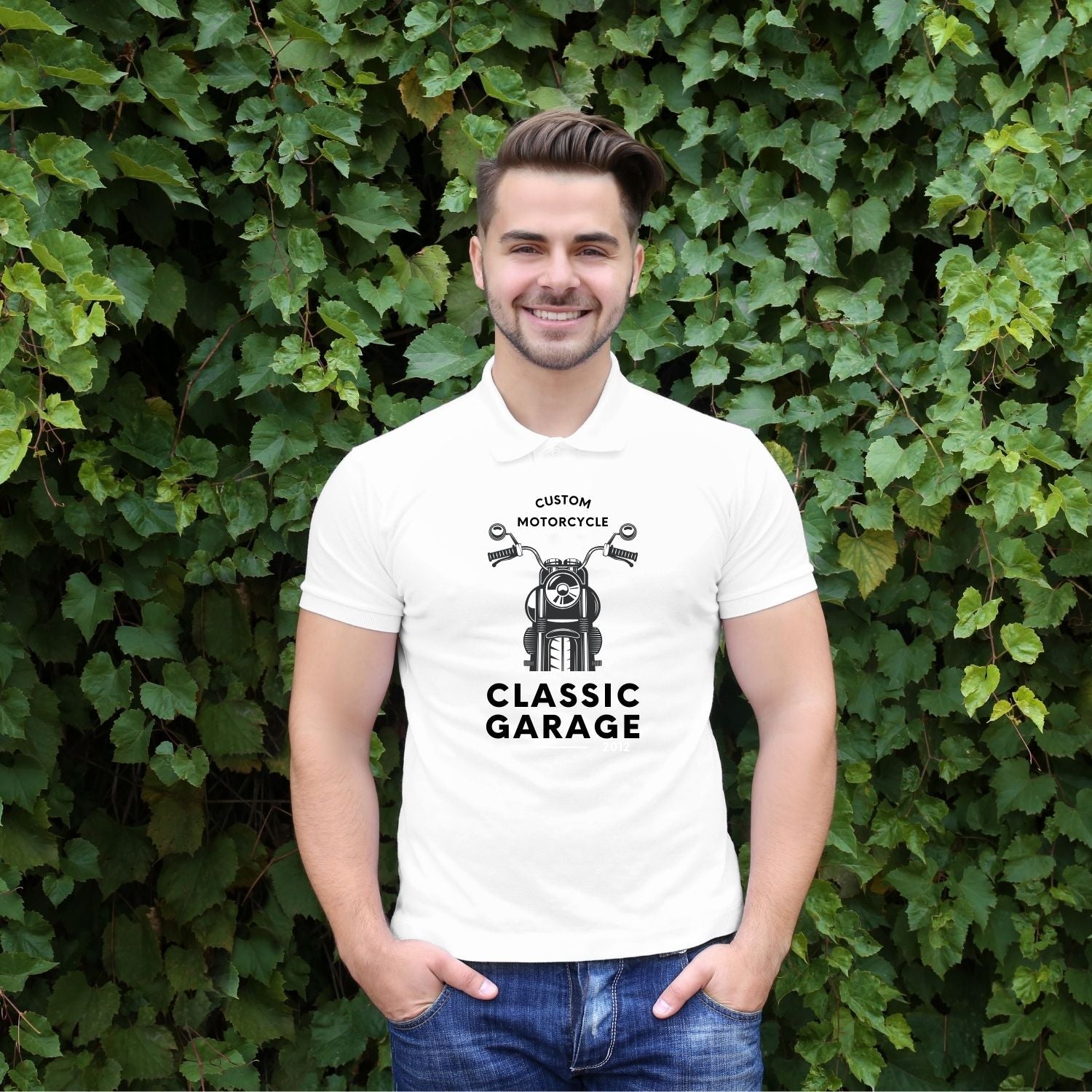 Tricou "classic garage" - Cadouri Personalizate