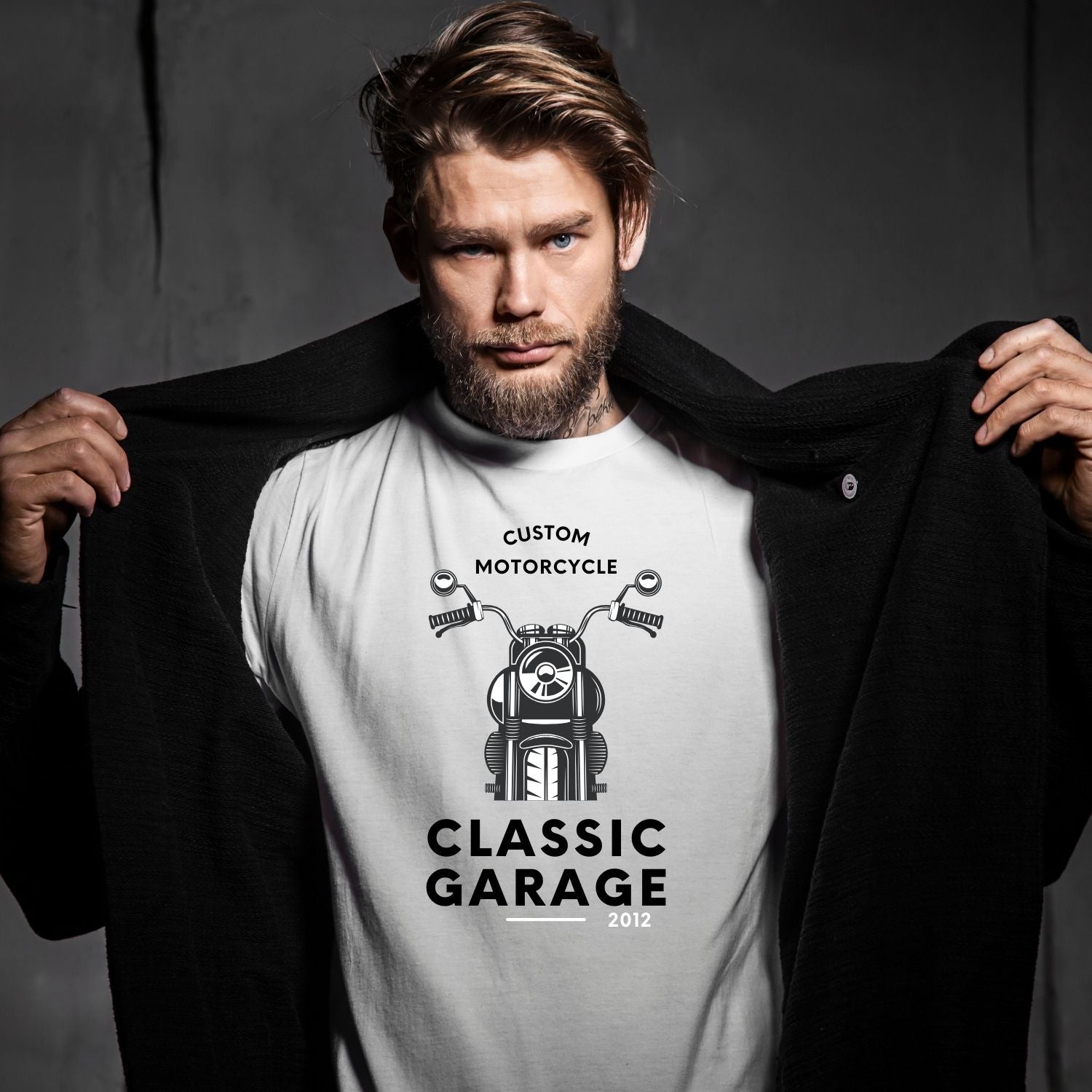 Tricou "classic garage" - Cadouri Personalizate