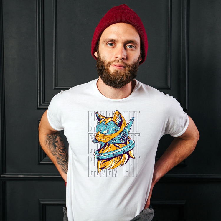 Tricou "cybercat" - Cadouri Personalizate