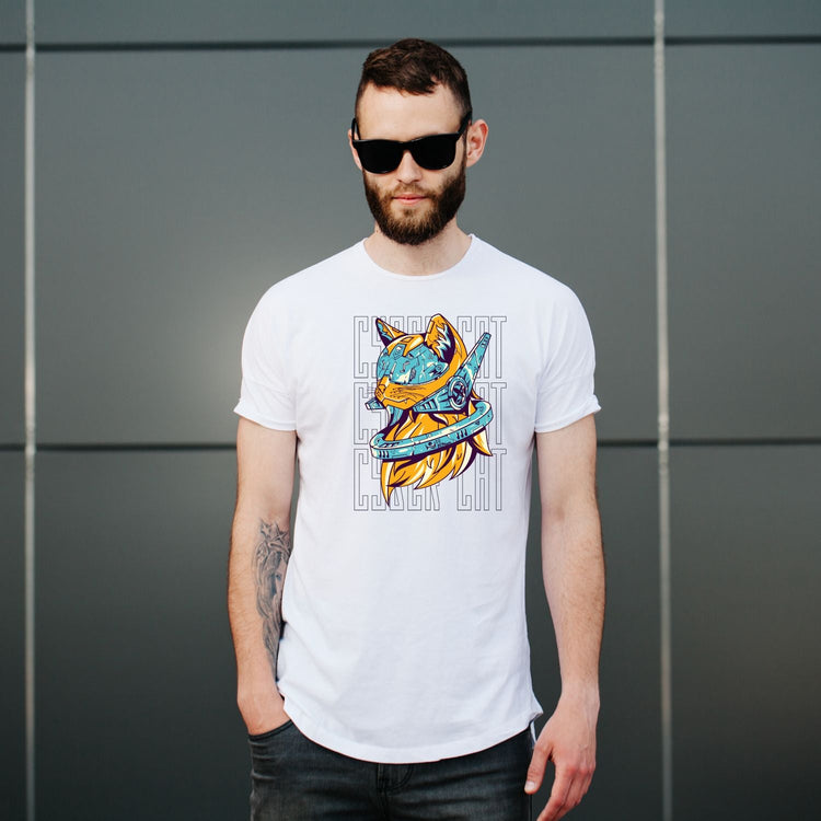 Tricou "cybercat" - Cadouri Personalizate