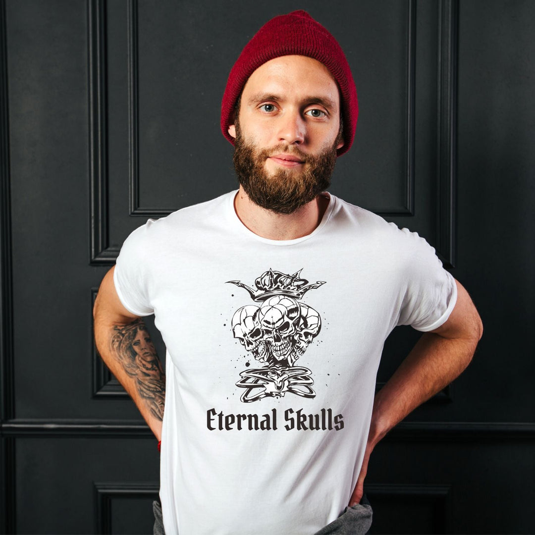 Tricou "eternal skulls" - Cadouri Personalizate