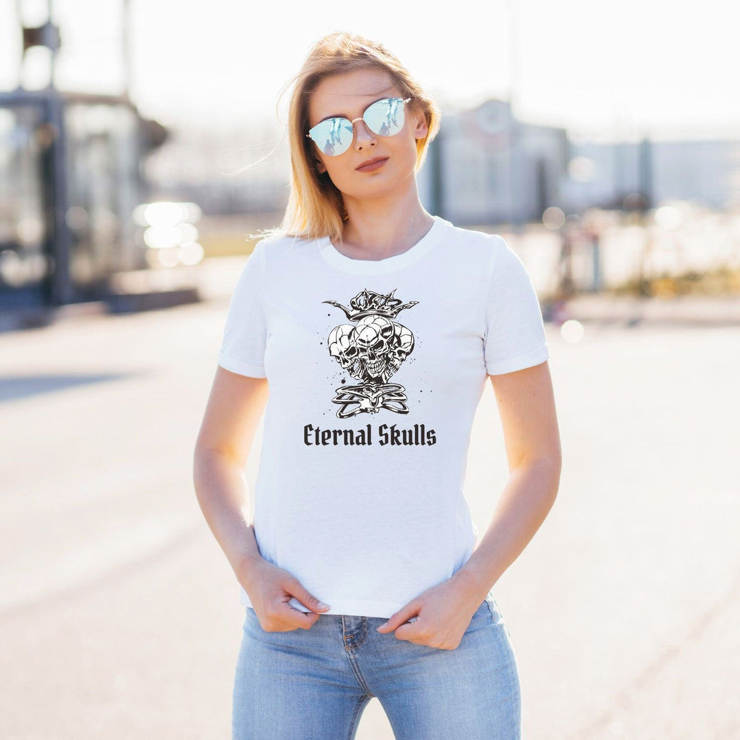 Tricou "eternal skulls" - Cadouri Personalizate