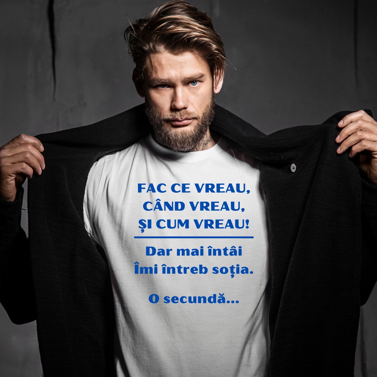 Tricou "fac ce vreau" - Cadouri Personalizate