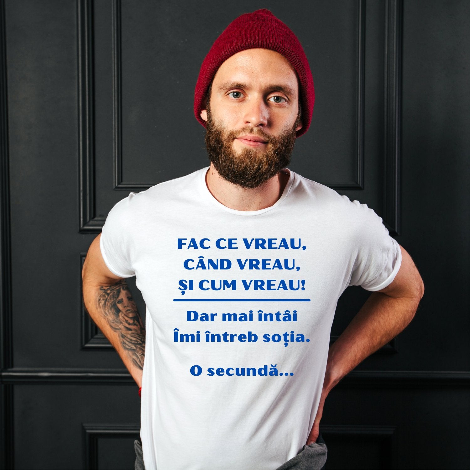 Tricou "fac ce vreau" - Cadouri Personalizate