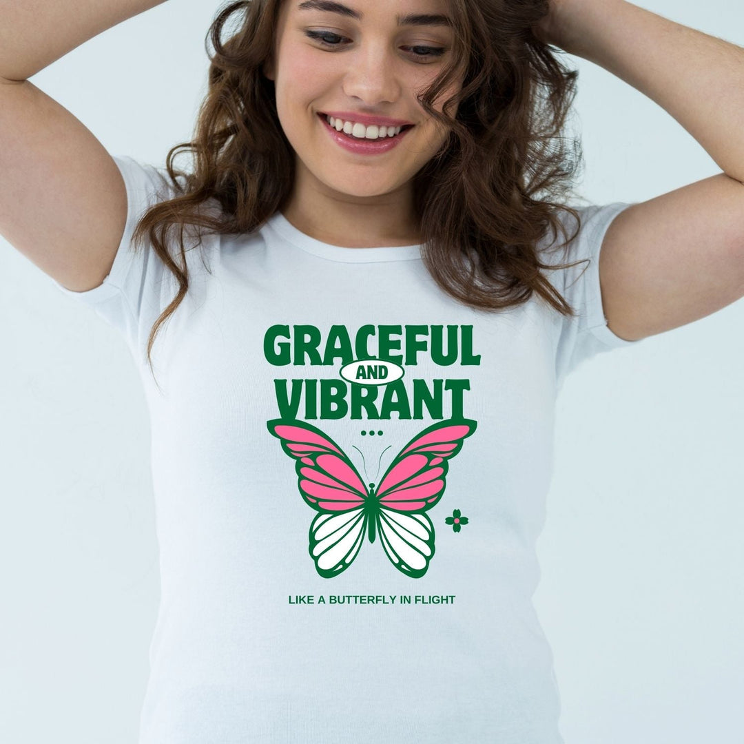 Tricou "graceful and vibrant" - Cadouri Personalizate