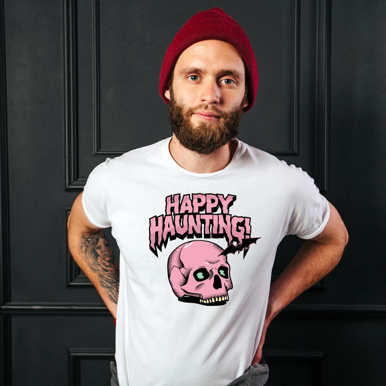 Tricou "happy haunting" - Cadouri Personalizate