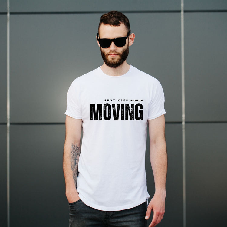 Tricou "just keep moving" - Cadouri Personalizate