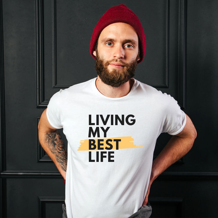 Tricou "living my best life" - Cadouri Personalizate