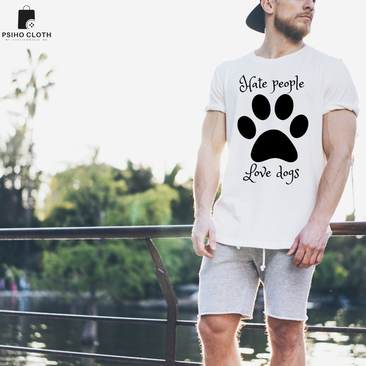 Tricou "Love dogs" - Cadouri Personalizate