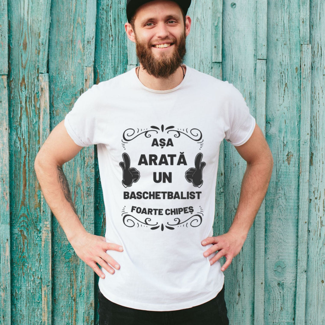 Tricou personalizat Baschetbalist chipeș - Cadouri Personalizate