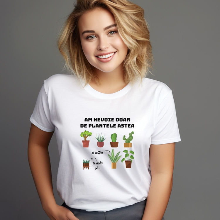 Tricou personalizat Iubitori de Plante - Cadouri Personalizate