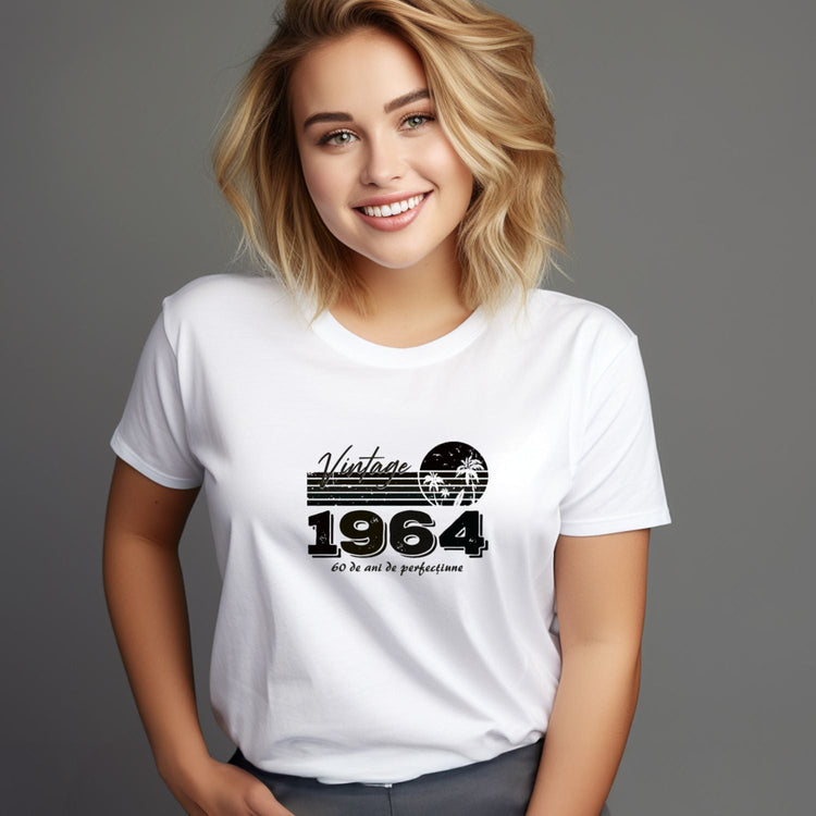 Tricou personalizat Născut în 1964 - Cadouri Personalizate