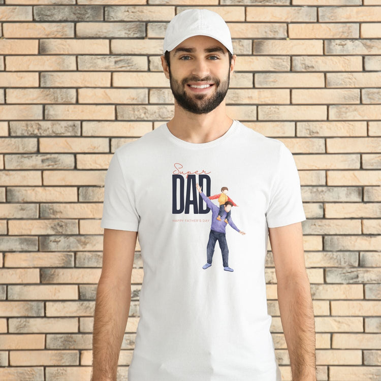 Tricou "super dad" - Cadouri Personalizate